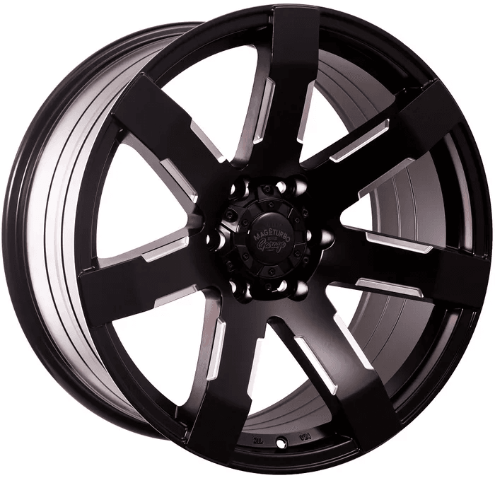 FLEX SATIN BLACK WITH MILLED SPOKES thumbnail