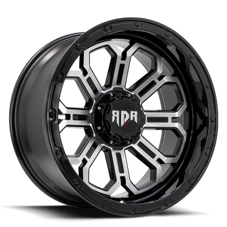 RD23 - Gloss Black w/Machined Face & Black Lip thumbnail