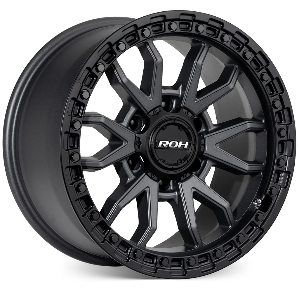 RAID - Matt Gunmetal w/Matt Black Rim Edge thumbnail