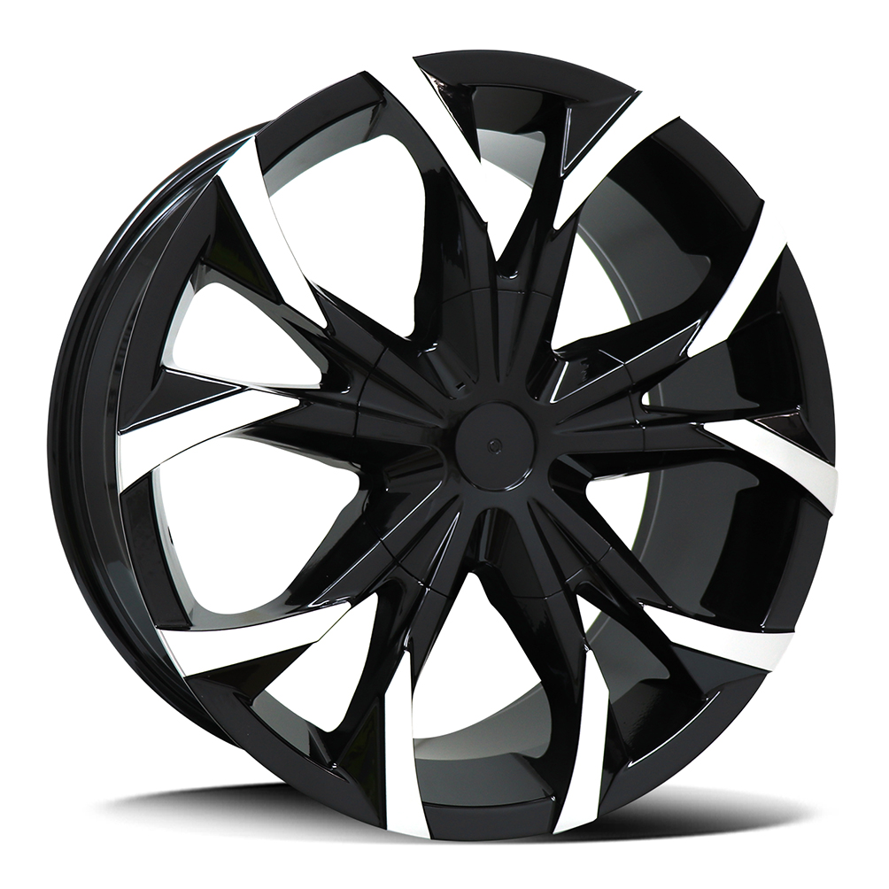 6856 - SATIN BLACK POLISHED FACE thumbnail