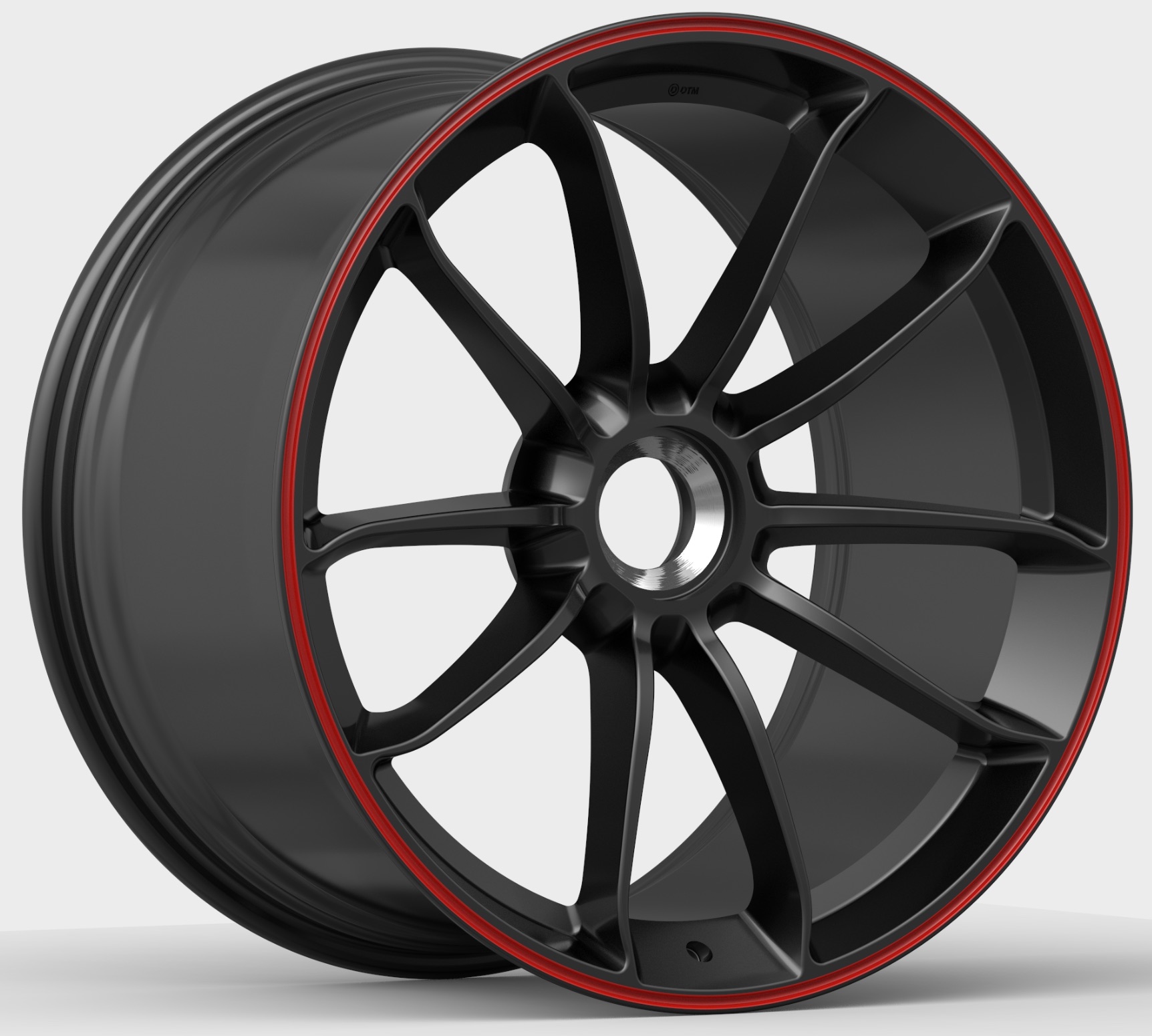 FGT - SATIN BLACK RED LIP EDGE thumbnail