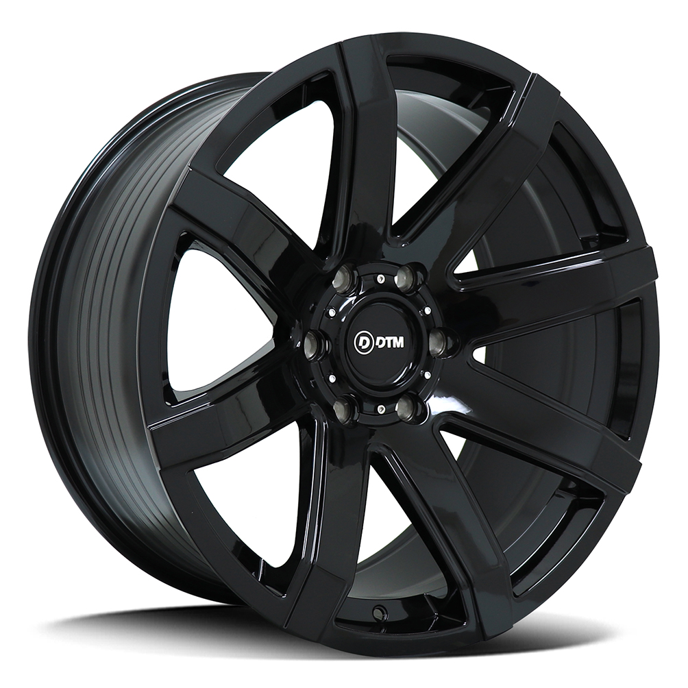 STILETTO - GLOSS BLACK NO MILLED RIVETS - Mag Wheels & Rims | Car Tyres ...