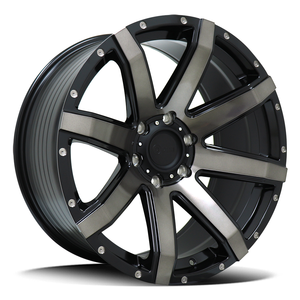 STILETTO - SATIN BLACK DARK GREY TINT thumbnail
