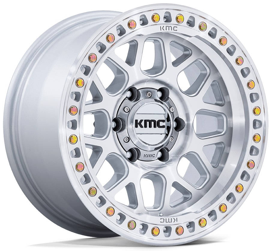 KM549 - GLOSS SILVER MACHINED FACE thumbnail
