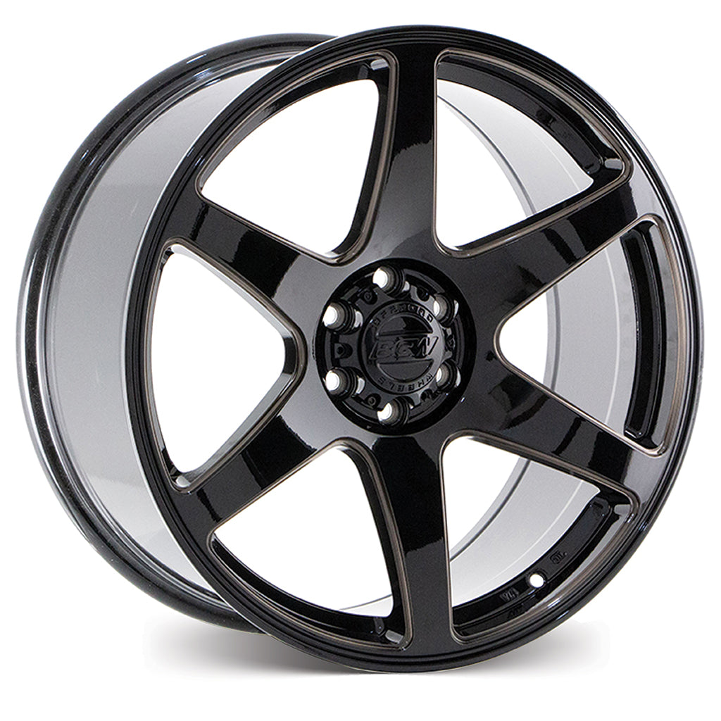 CARTEL - Gloss Black w/Tinted Milled Spokes thumbnail