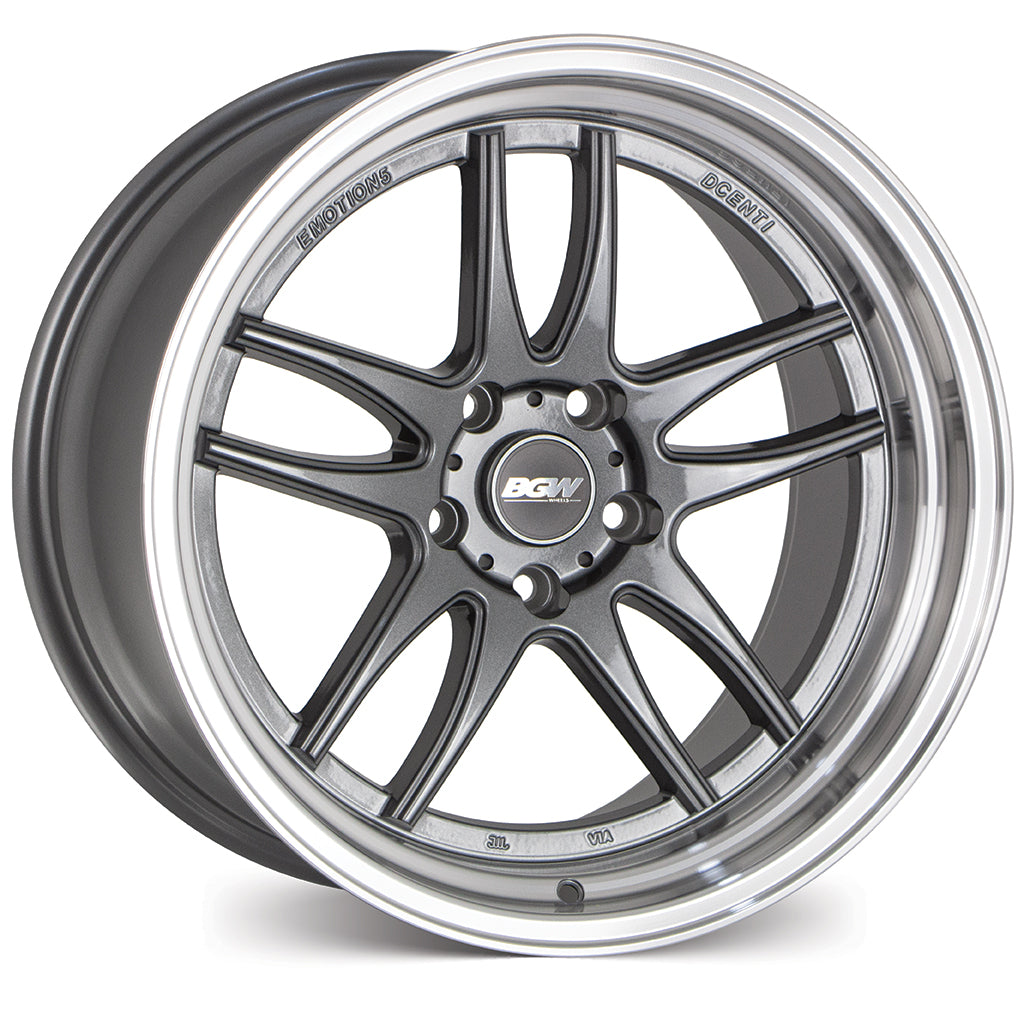 DC EMOTION5 - Gunmetal w/Machined Lip thumbnail