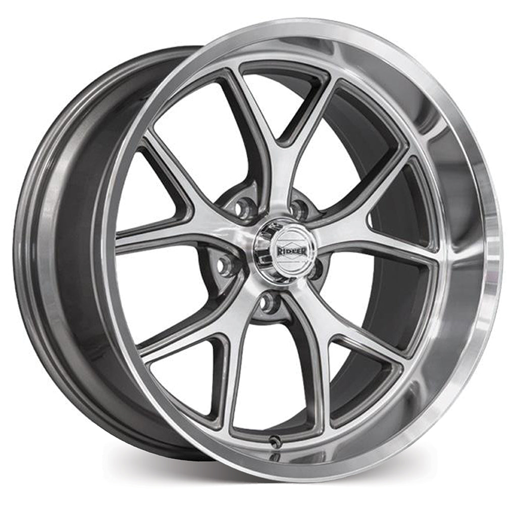 R661 - Gloss Grey w/Diamond Cut Face and Lip thumbnail