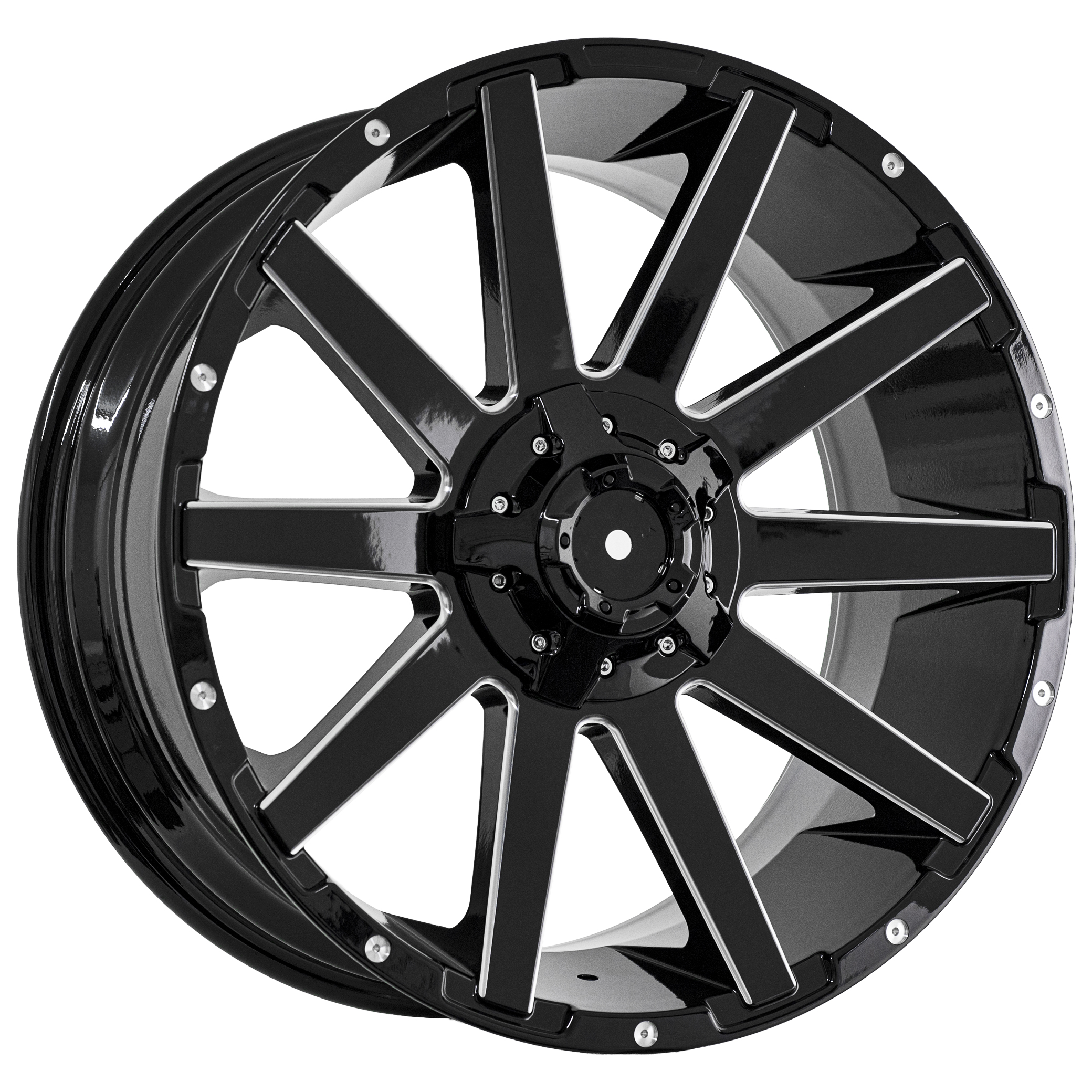 1443 - Gloss Black Milled thumbnail